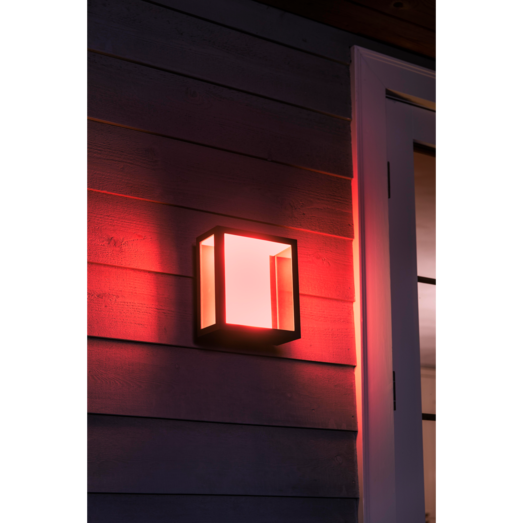 Philips Hue Impress udendørs væglampe sort