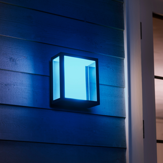 Philips Hue Impress udendørs væglampe sort