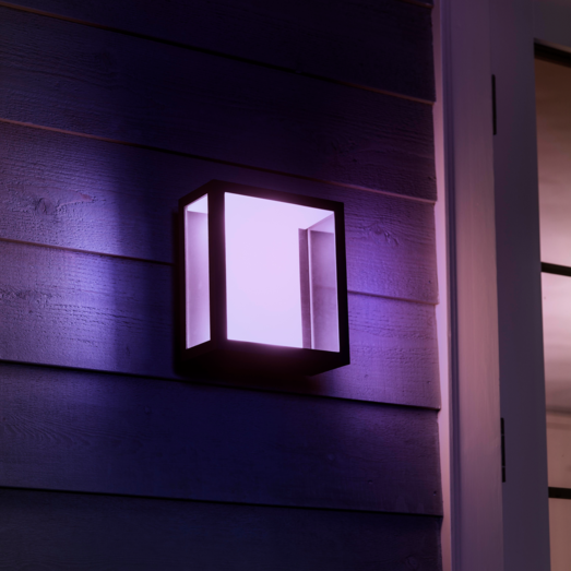 Philips Hue Impress udendørs væglampe sort