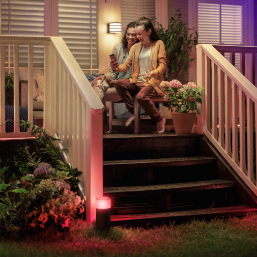 Philips Hue Calla udendørs piedestal basisenhed LED