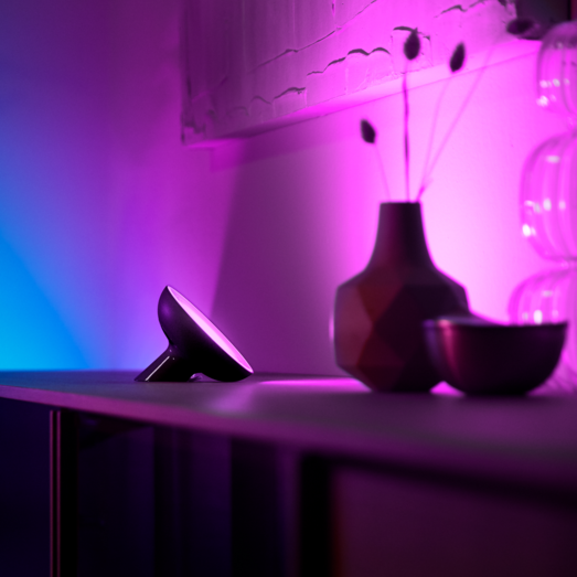 Philips Hue Bloom bordlampe LED sort