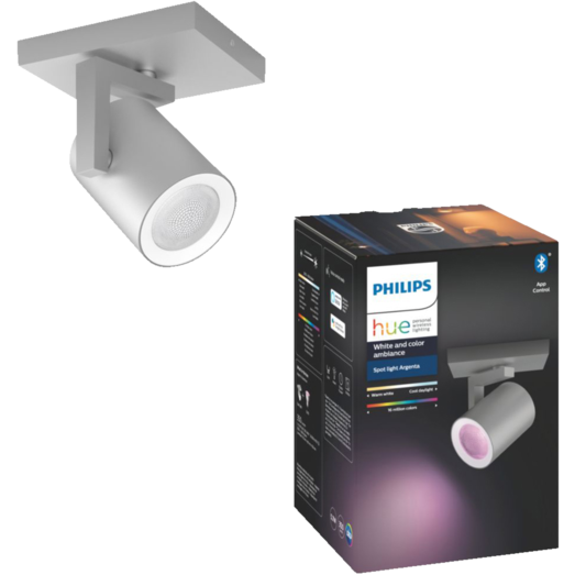 Philips Hue Argenta enkelt spot GU10 LED