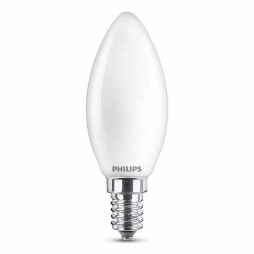 Philips Kerte LED pære E14 25W 2 pack