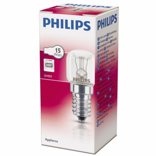 Philips ovnpære 300° E14 15W 1 pack