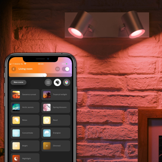 Philips Hue Argenta dobbelt spot GU10 LED