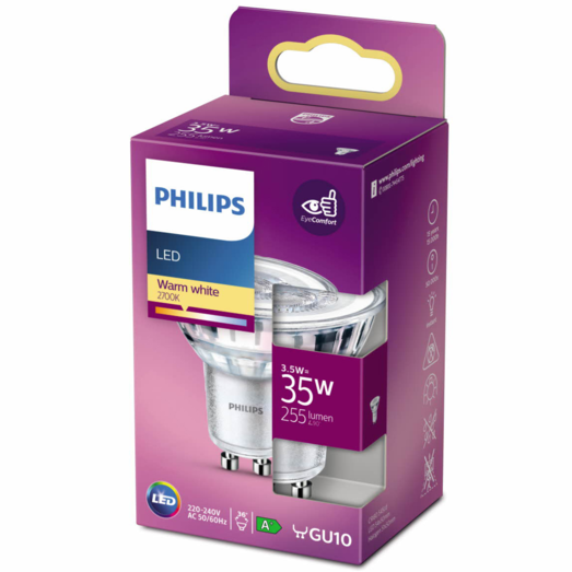 Philips Spot LED pære GU1035W