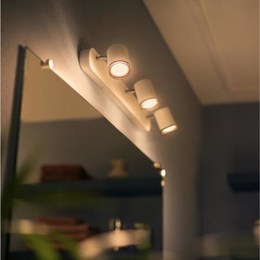 Philips Hue Adore tre spots til badeværelse GU10 LED