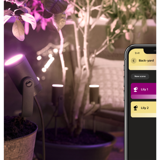 Philips Hue Lily udendørs spot stor LED