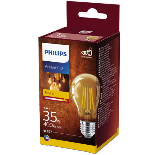 Philips Classic LED pære E27 35W 1 pack