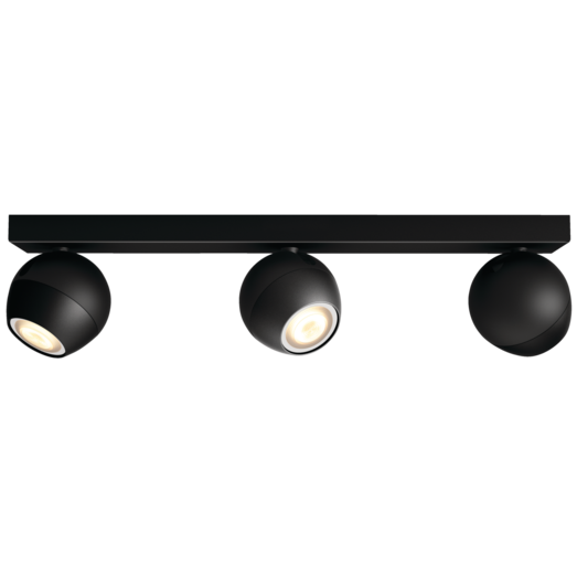 Philips Hue Buckram tre spots GU10 LED