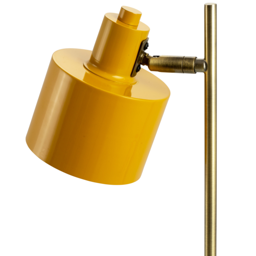 Dyberg Larsen Ocean bordlampe tyrkis/karry/messing