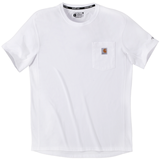 Carhartt Force Flex Pocket t-shirt hvid