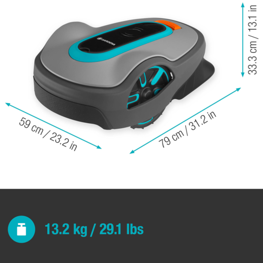 Gardena Sileno Life 1500m² robotplæneklipper