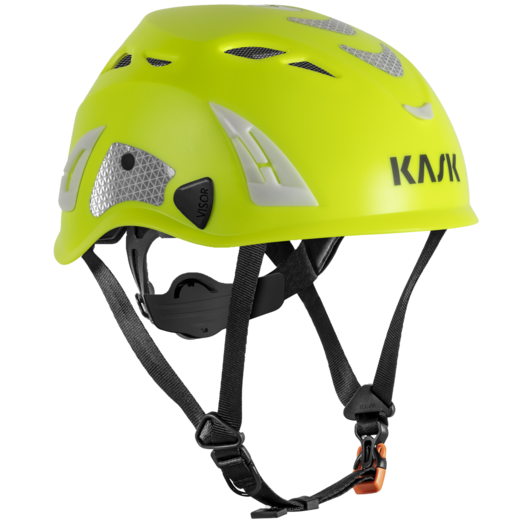 OS KASK SuperPlasma HV sikkerhedshjelm Hi-Vis gul