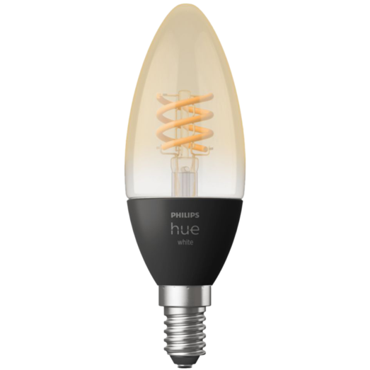 Philips Hue White LED filament kertepære E14