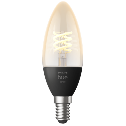 Philips Hue White LED filament kertepære E14