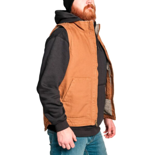 Carhartt Mock Neck vest brun