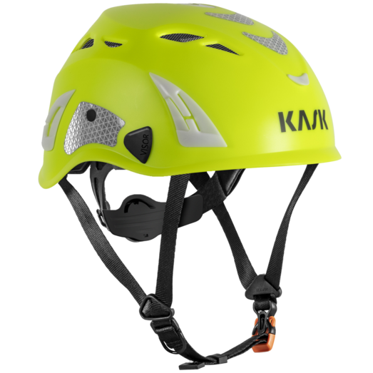 OS KASK SuperPlasma HV sikkerhedshjelm Hi-Vis gul