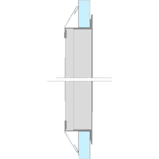 Knauf Clips On Inspektionslem 400x400 mm