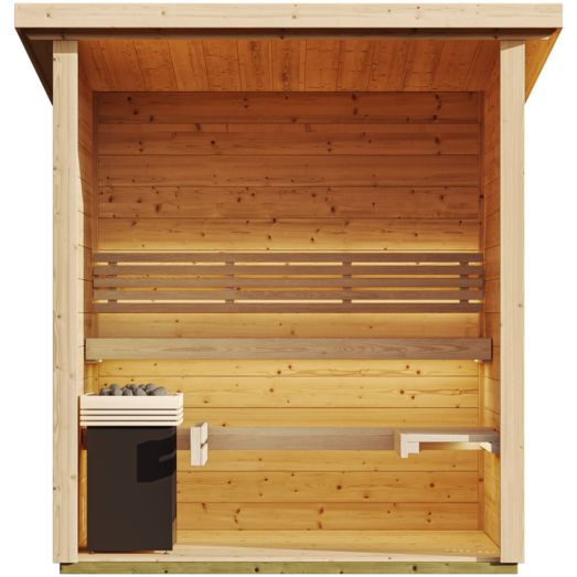 Brico DIY sauna 3-4 personer uden ovn