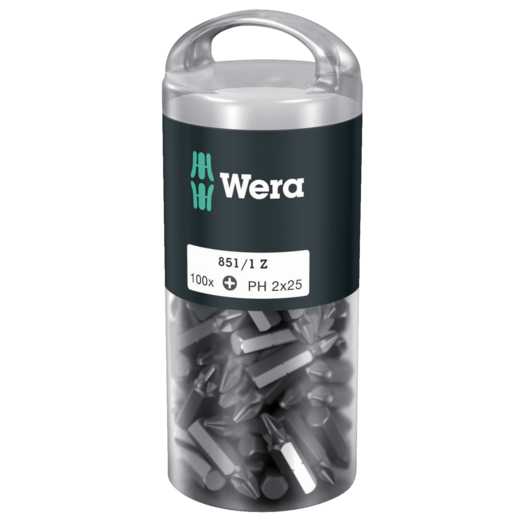 Wera 851/1 Z bits PH2x25 mm 100 stk