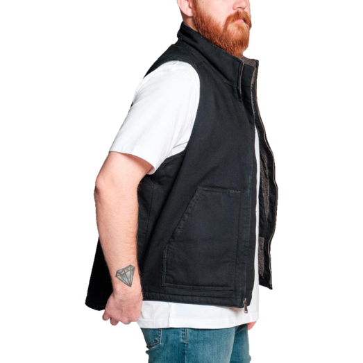 Carhartt Mock Neck vest sort