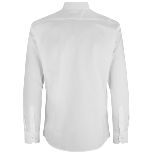 ID Oxford L/S Modern fit herre skjorte hvid