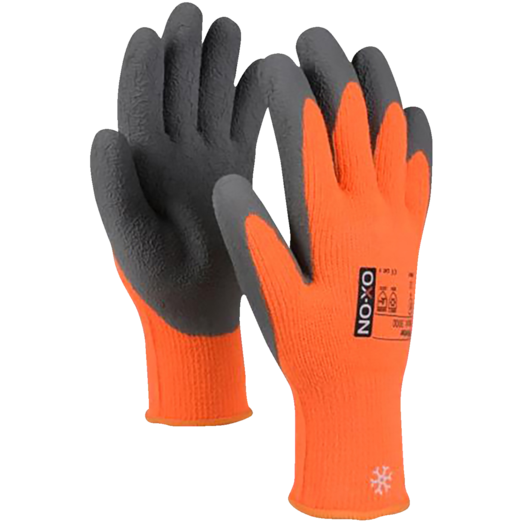 OX-ON Winter Basic 3000 vinterhandske orange/sort