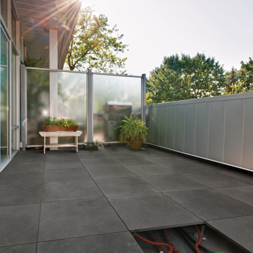 Terrasseklinke Genesis Loft, Blackmoon 60x60 cm x 19 mm