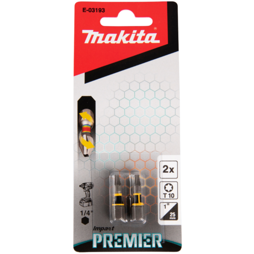 Makita bit impact premier T10 10-25 mm