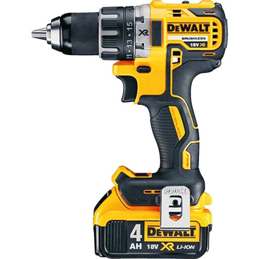 DeWALT DCD791 18V XR bore/-skruemaskine inkl. 4,0 Ah batteri