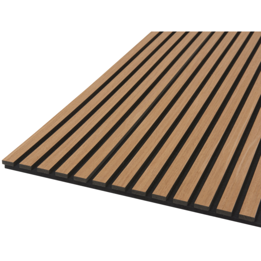 Fibrotech Quanti akustikpanel 18x520x2440 mm oiled oak