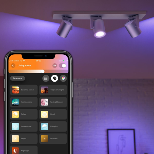 Philips Hue Argenta med spots GU10 LED