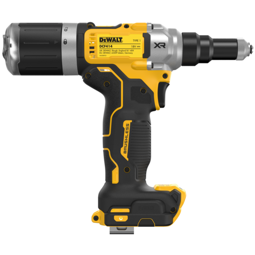 DeWALT DCF414NT-XJ nittepistol 18V XR til 4,8-6,4 mm nitter solo