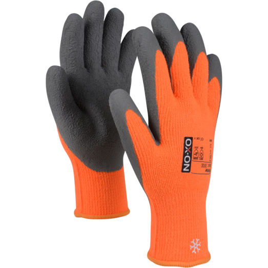 OX-ON Winter Basic 3000 vinterhandske orange/sort