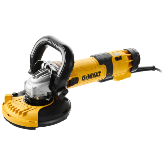 DEWALT 125mm 1500W vinkelsliber overfladeslibning