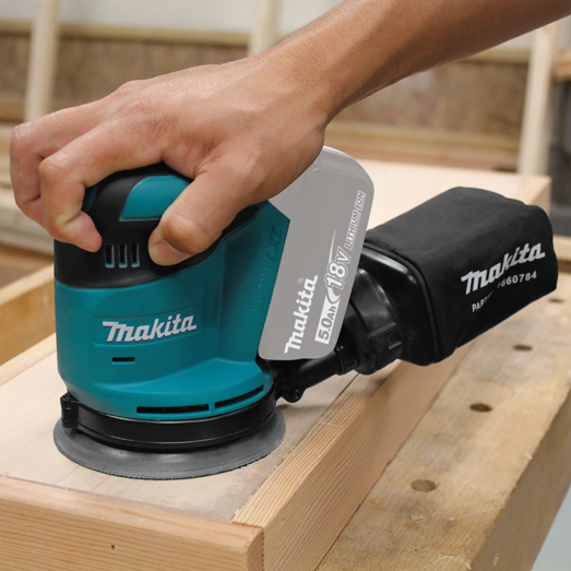 Makita DBO180Z 18V LXT excentersliber solo