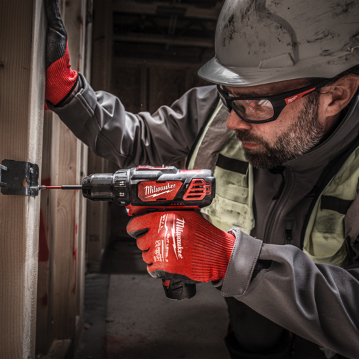 Milwaukee M12™ BDD-201C 12V bore-/skruemaskine inkl. 1x2 Ah batteri og lader