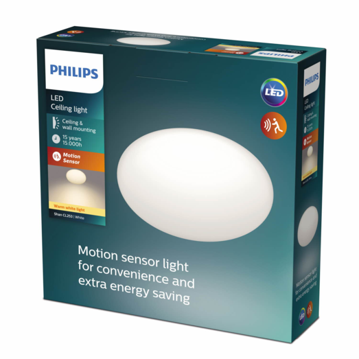 Philips Shan plafond 10W hvid