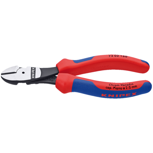 Knipex tangsæt kraft-sidebider/fladrundtang/vandpumpetang