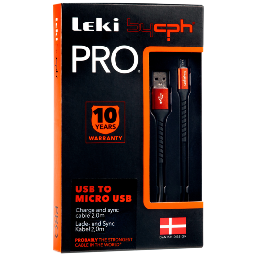 Bycph PRO Kabel - USB til Micro USB 2 m