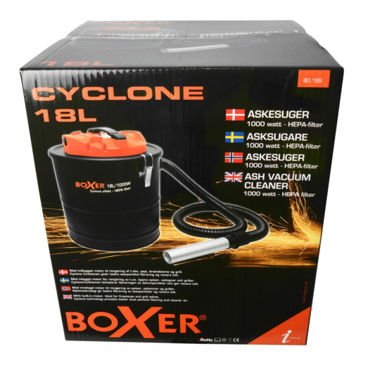 Boxer askesuger cyclone 1000W