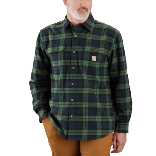 Carhartt flannel skjorte grøn