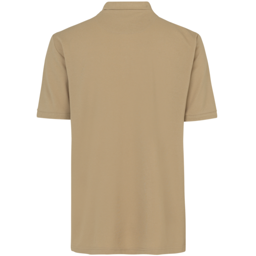 ID klassisk herre poloshirt sand