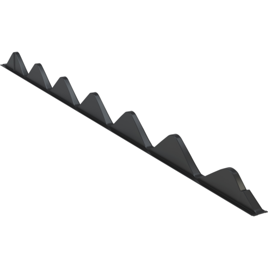 Swisspearl plastudhængsklods B9-S max m/ventilation 1053x30 mm