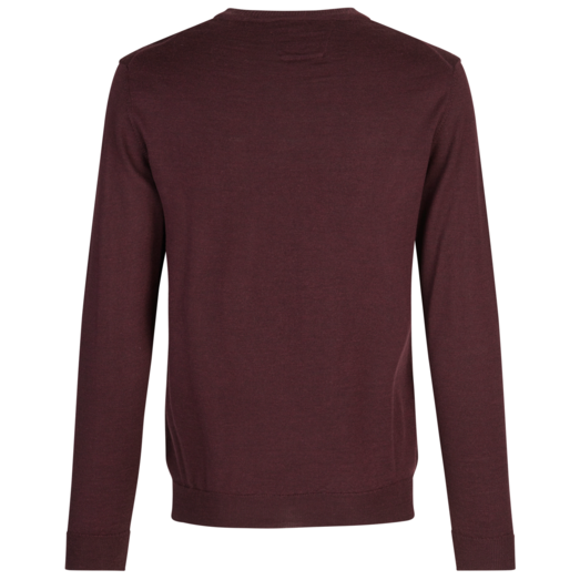 ID Pullover herre bordeaux melange