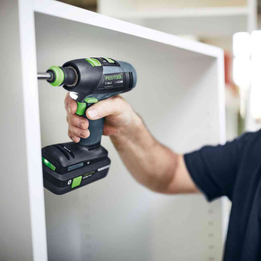 Festool T 18+3-Basic akku bore-/skruemaskine 18 V solo