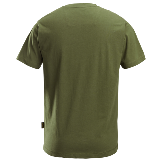 Snickers Workwear t-shirt kortærmet klassisk khaki grøn