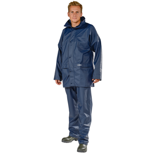 Ocean Comfort Stretch regnjakke navy