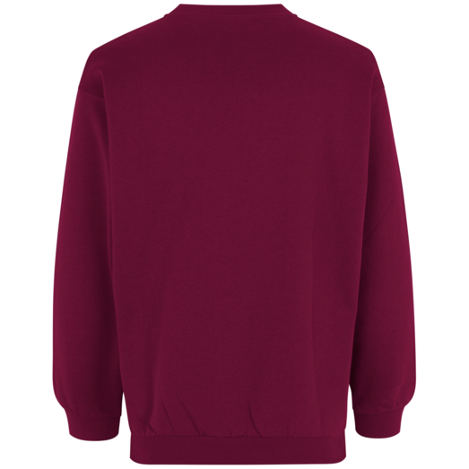 ID klassisk herre sweatshirt bordeaux